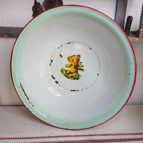 Emaille schüssel alt - schüssel,