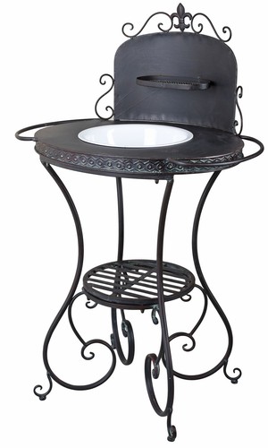Antik waschtisch emaille - waschtisch,