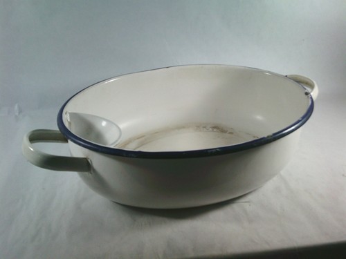 Waschschüssel emaille mit - emaille,