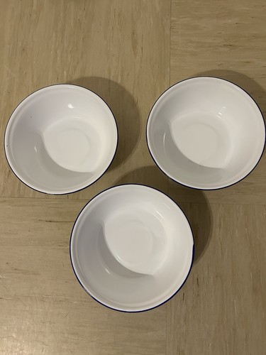Emaille schüssel neu weiß - neu,