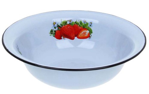 Ware motiv erdbeeren emaille - b-ware,