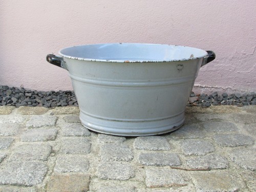 Alte rund emailwanne emaille - alte,