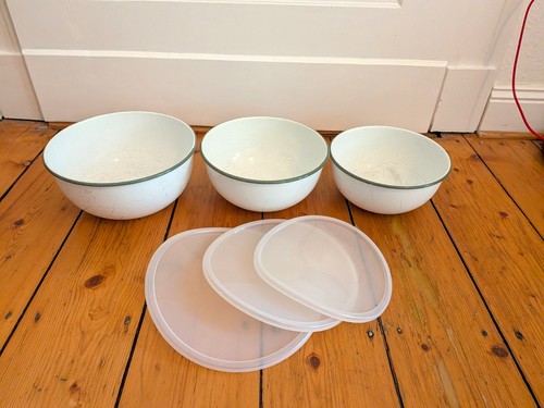 Emaille schüsseln set tchibo - emaille,